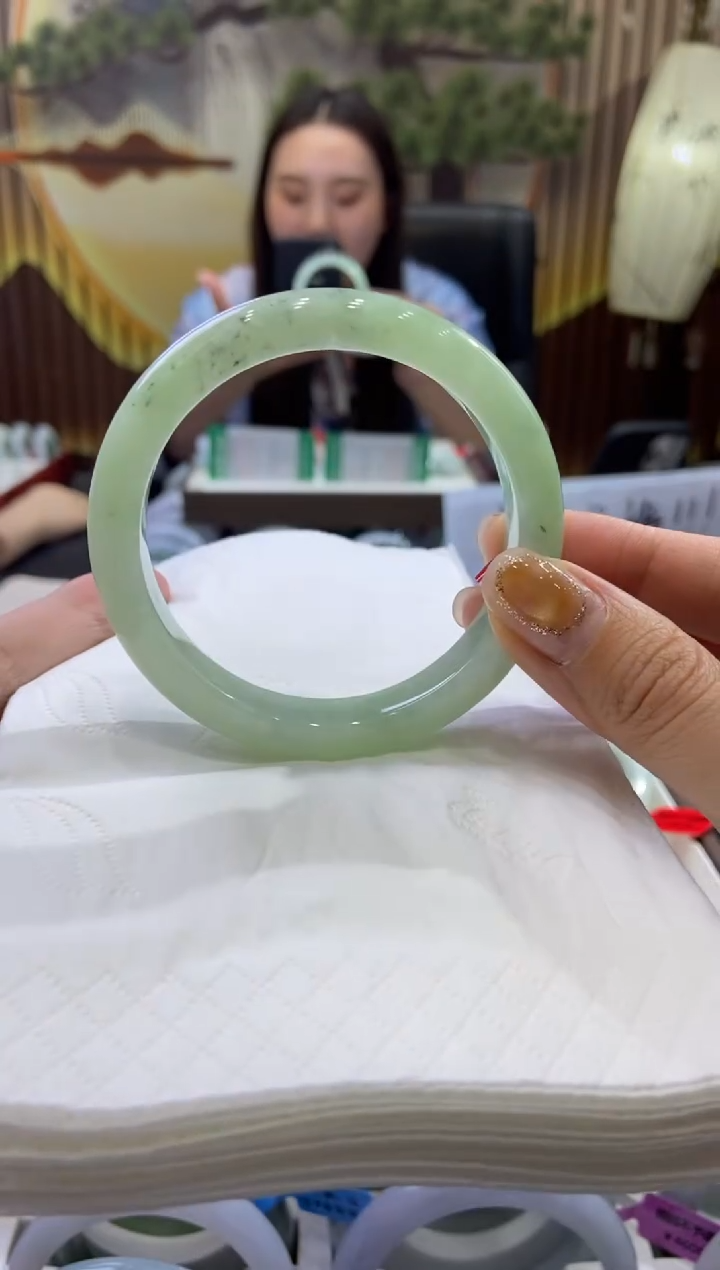 未镶嵌手镯翡翠0007100