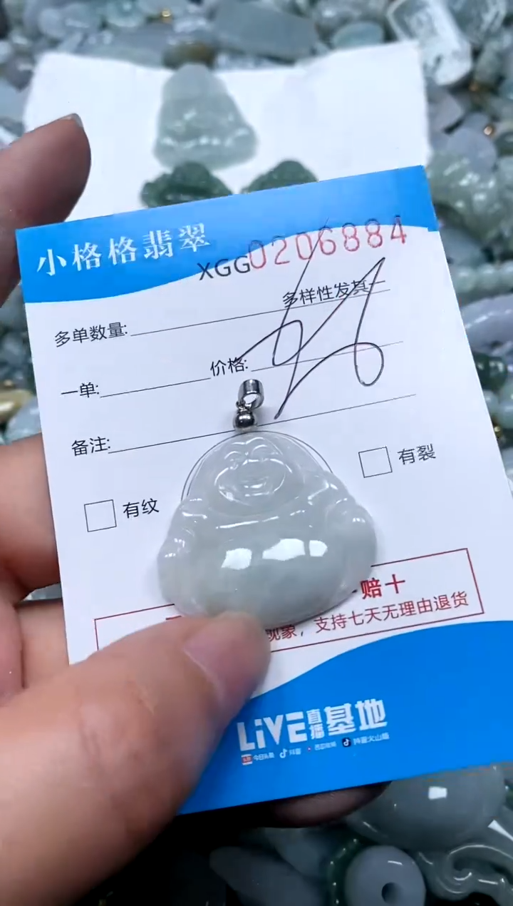 【闪购商品】翡翠颈饰未镶嵌闪购商品0206884