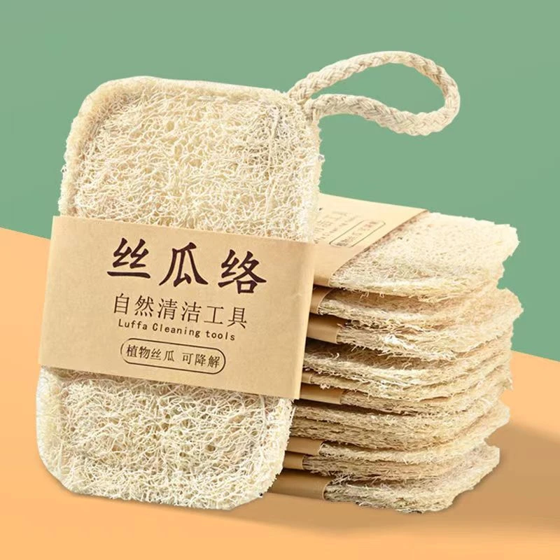 【福利1个装】家用丝瓜络洗碗洗碗布天然丝瓜瓤刷锅干丝瓜壳刷子
