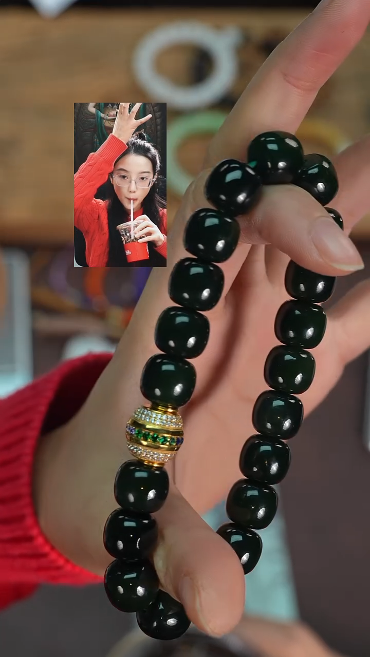 未镶嵌手串和田玉子*～若雨臣品质回血