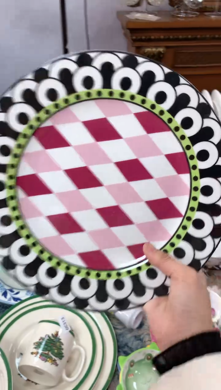 【闪购商品】瓷片陶瓷原单CC419餐具1个大