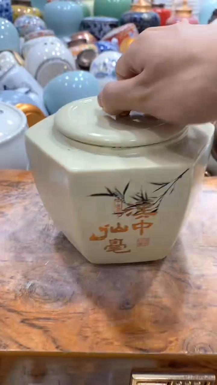 摆件茶叶罐密封罐储存罐
