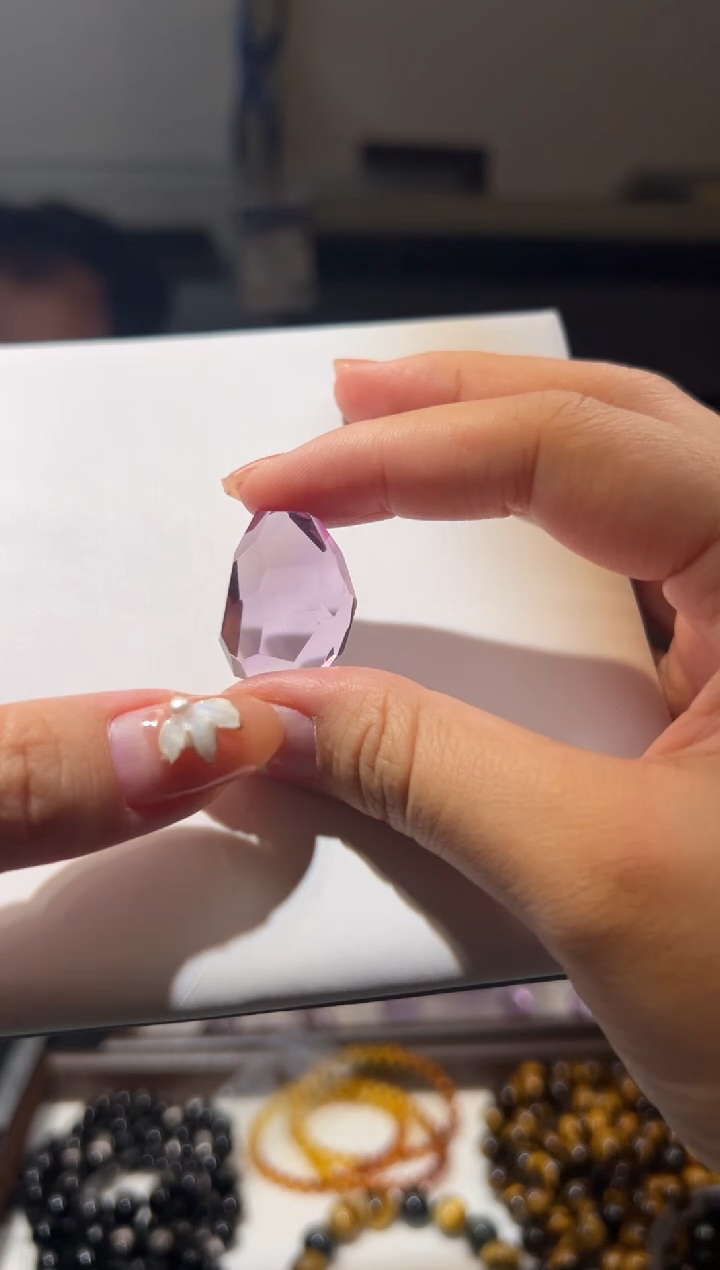 吊坠(不含链)未镶嵌水晶?巴西紫水晶吊坠