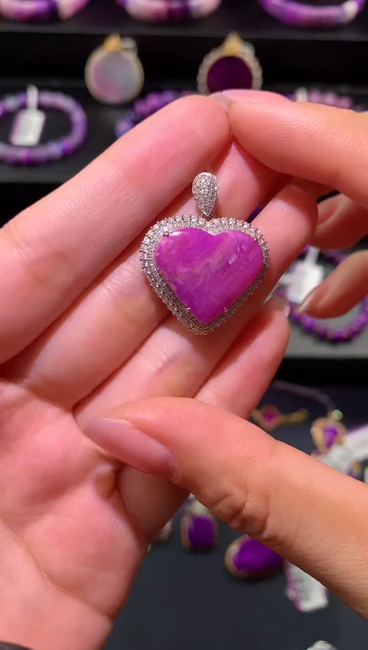 【闪购商品】苏纪石（舒俱来）.18K金镶嵌舒俱来吊坠