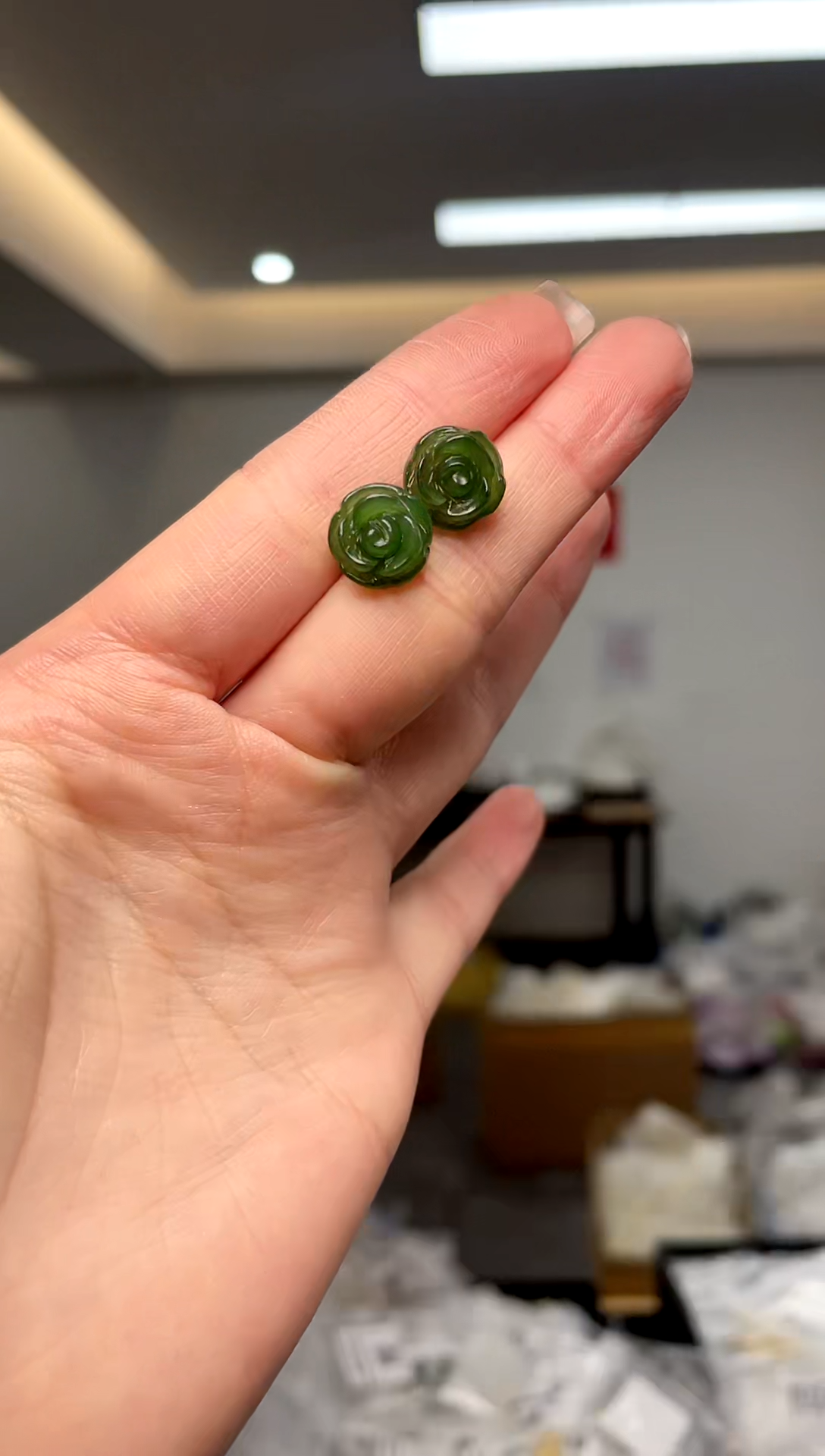 【闪购商品】和田玉·18K金镶嵌（多样性单个发货）