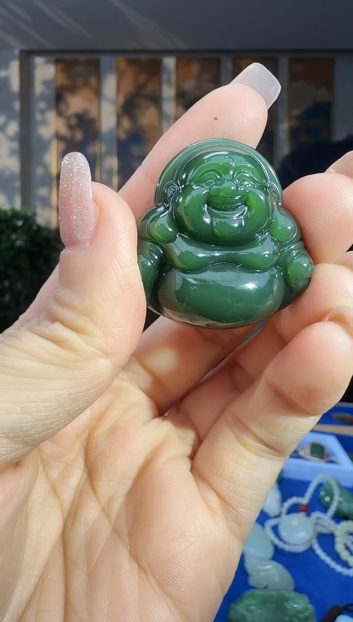 未镶嵌和田玉挂件拍一发一