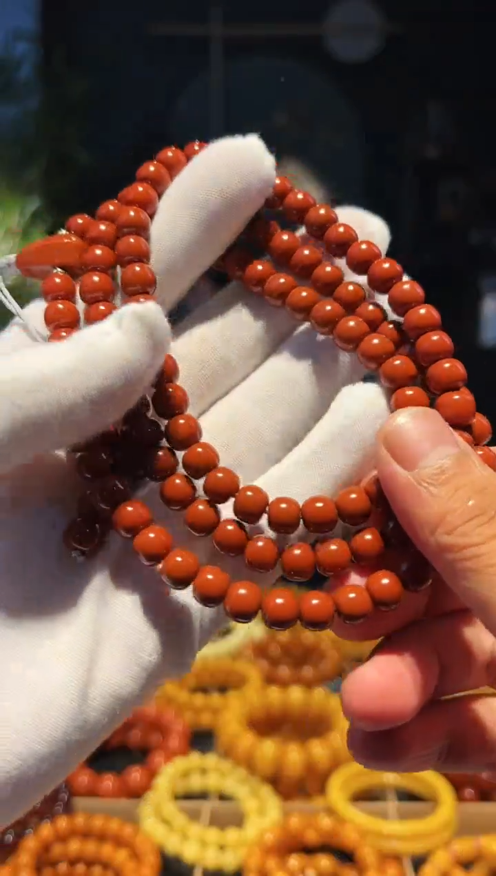 手串未镶嵌南红玛瑙8+老型