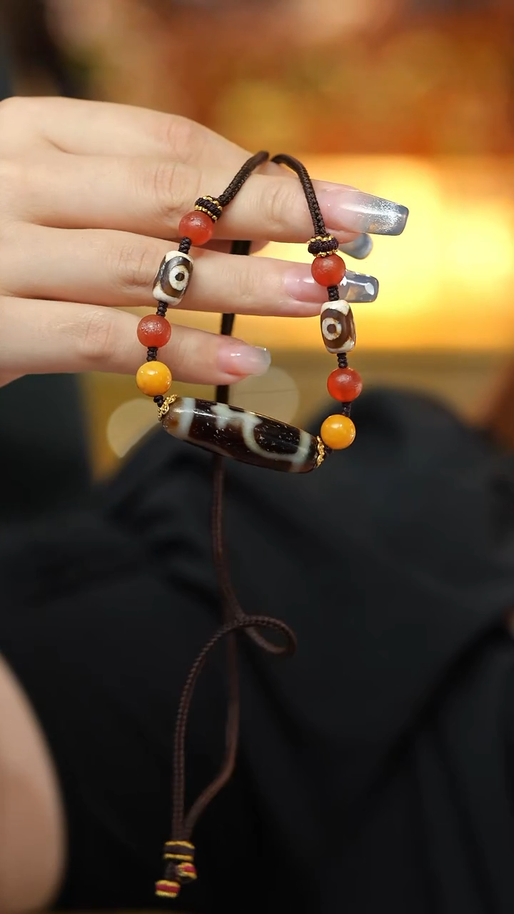 玛瑙/玉髓颈饰未镶嵌Q33027多样性发其一