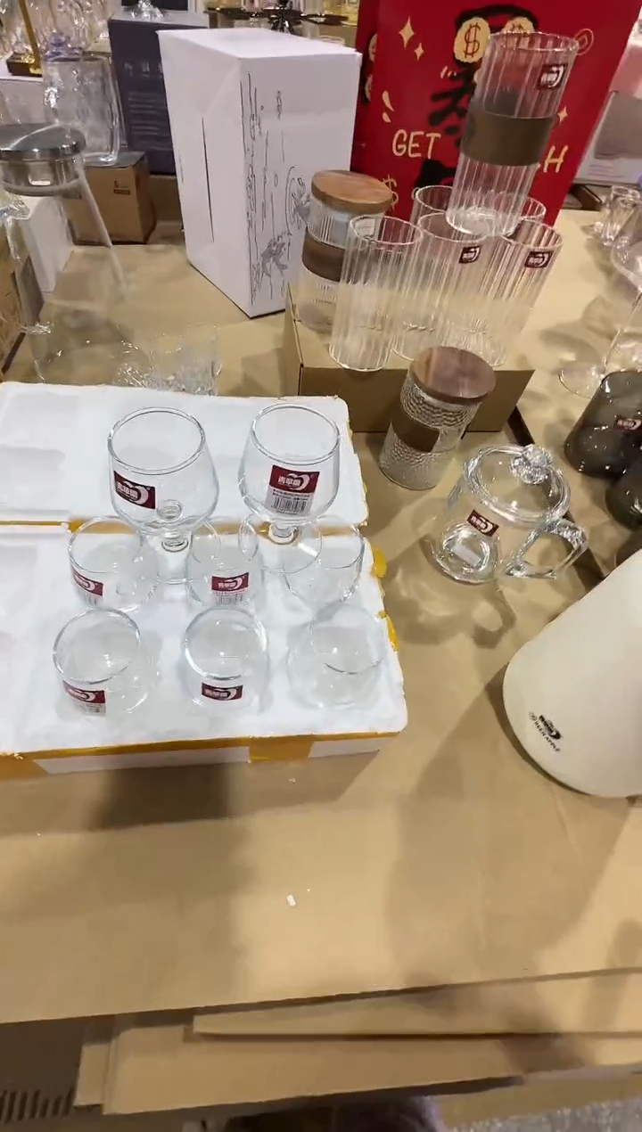 【闪购商品】水晶玻璃无盖款直播专属八只