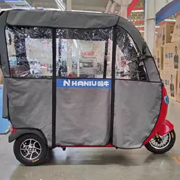 HANIU/哈牛哈牛电动三轮车雨棚遮阳伞防风防晒挡雨棚加厚耐用