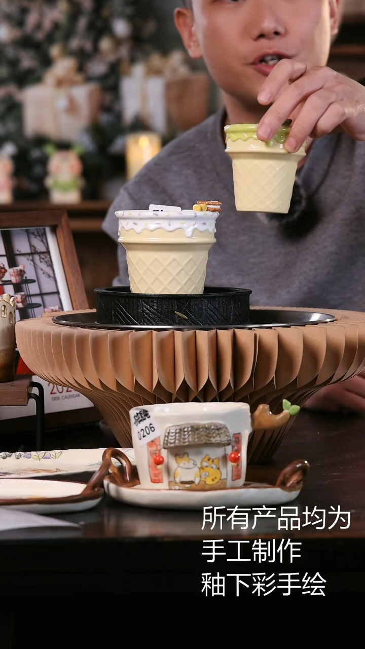 【闪购商品】原来是泥手工创意瓷0337