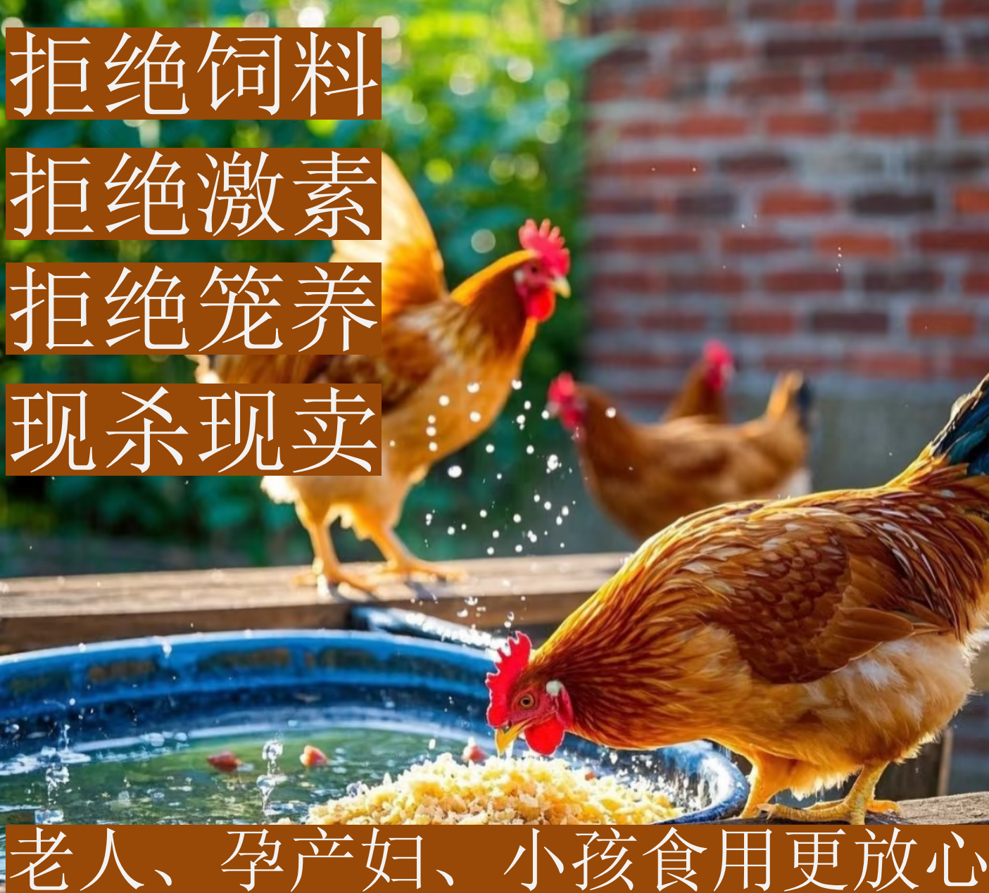 农家黑腿两年黄油老母鸡1只