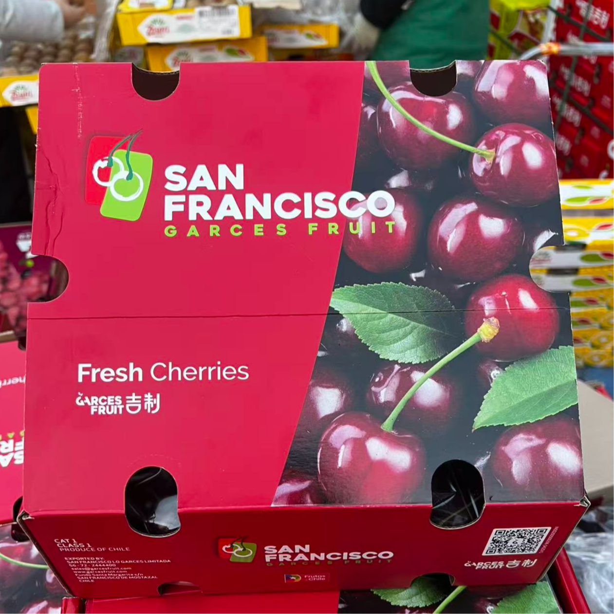 【江浙沪次日达】吉制海运桑提娜车厘子5斤2J/3J/4J内附果径卡（11）