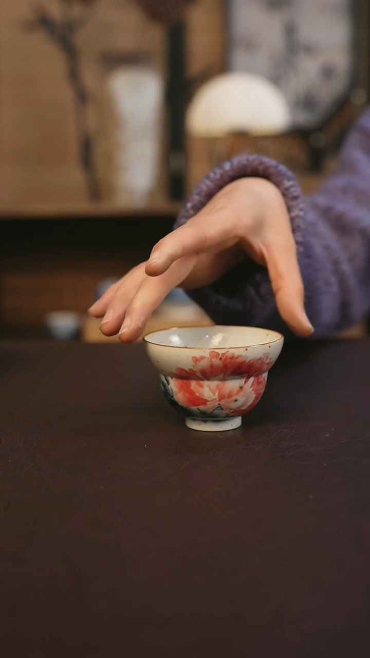 【闪购商品】景德镇陶瓷杯碗柴烧多人