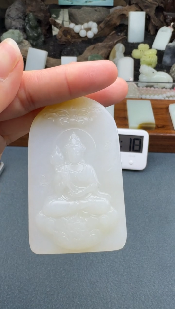 【闪购商品】和田玉颈饰未镶嵌开心