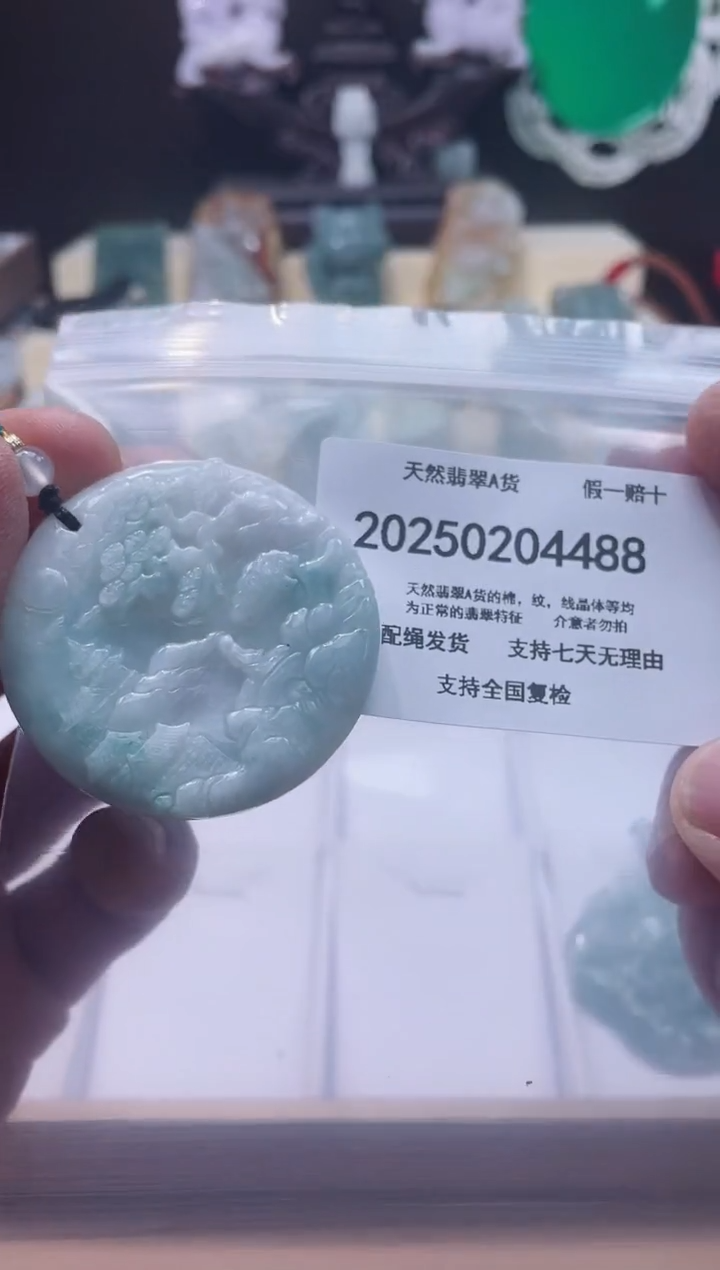 【闪购商品】翡翠颈饰未镶嵌闪购商品8号店200250020028