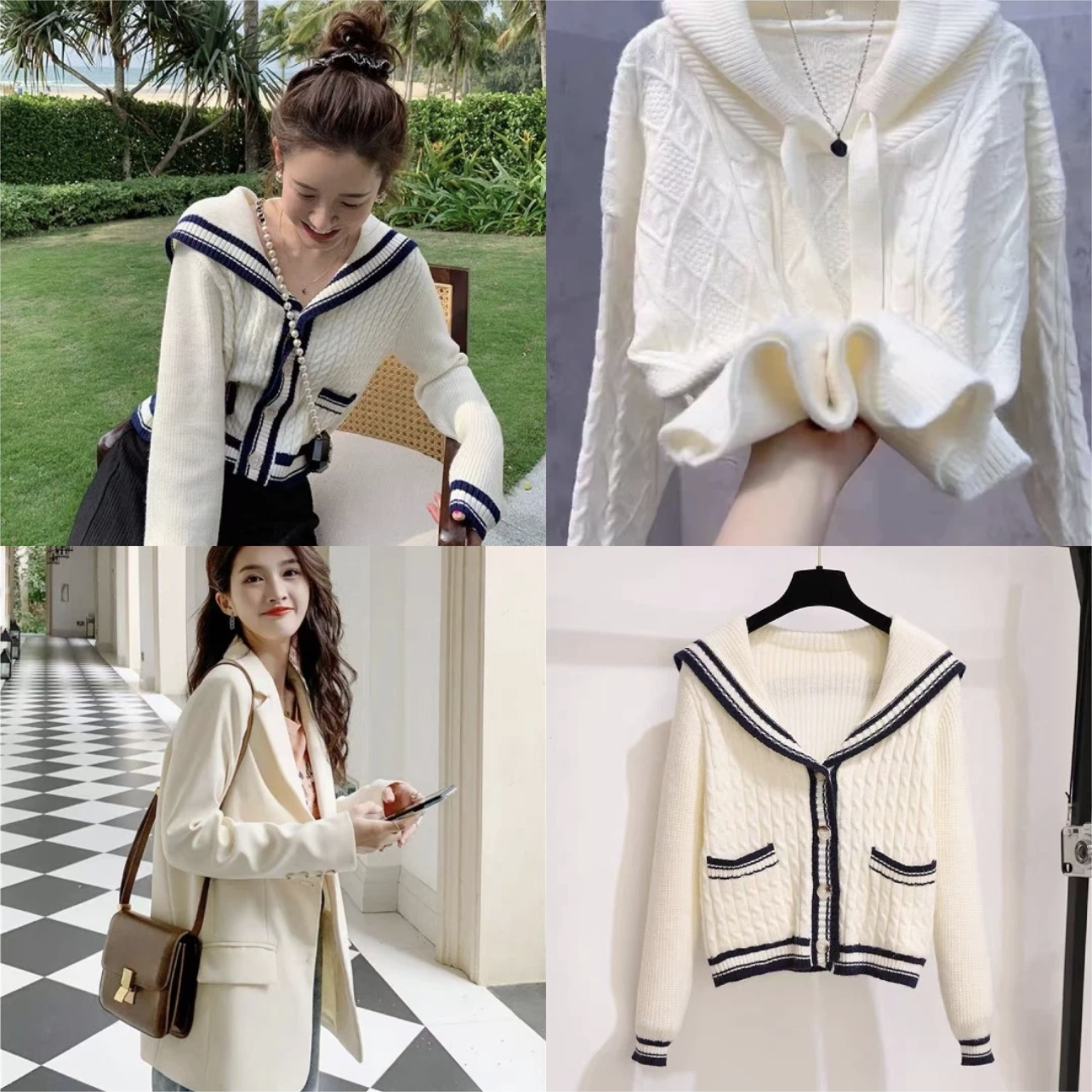 【931-940】可盐可甜小众女装毛衣针织衫