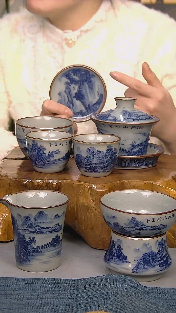 【闪购商品】简装家用款7件套 陶瓷家用茶具系列