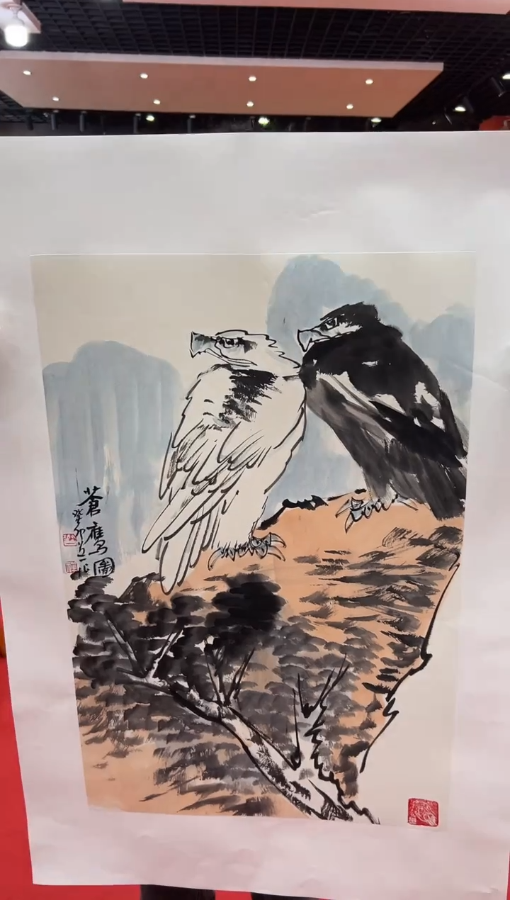 【闪购商品】国画道一老师亲笔绘画作品B1