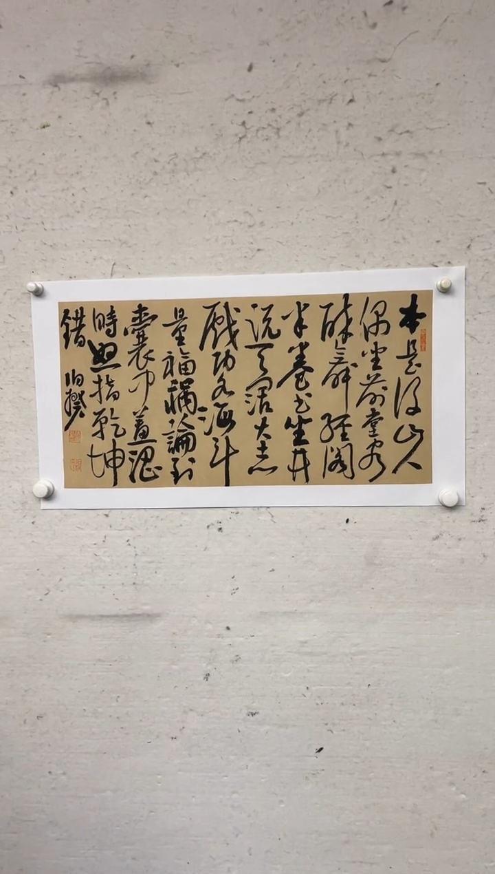 书法伯揆书法原作作品 二平尺软片