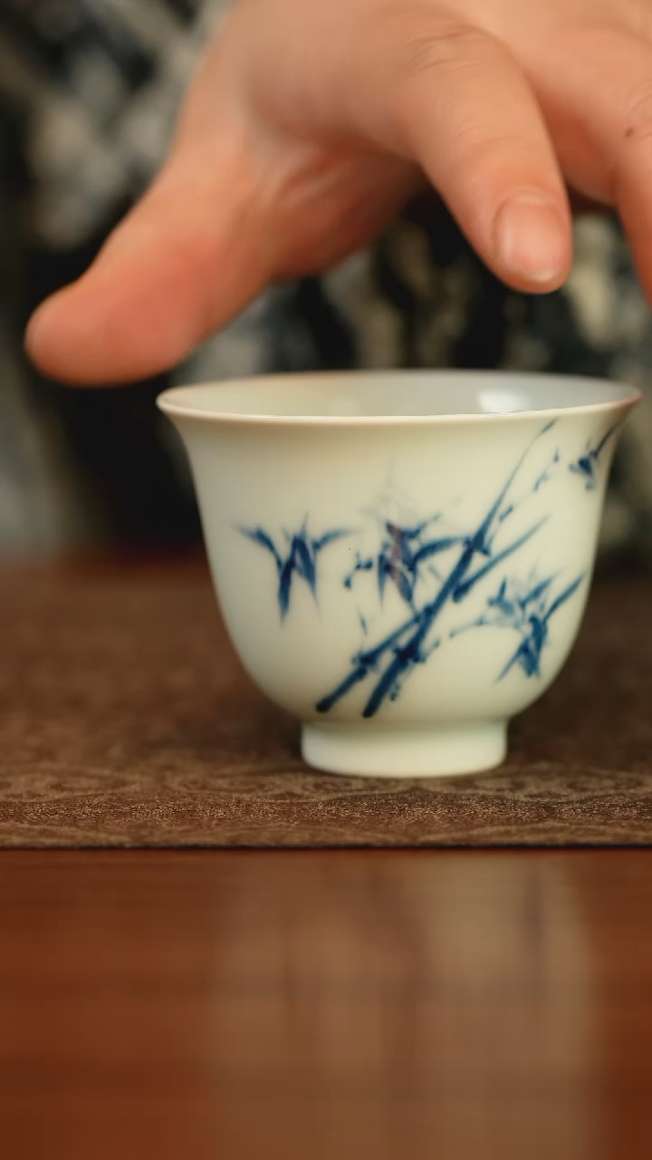 【闪购商品】贵己福利单品釉中竹子铃铛杯