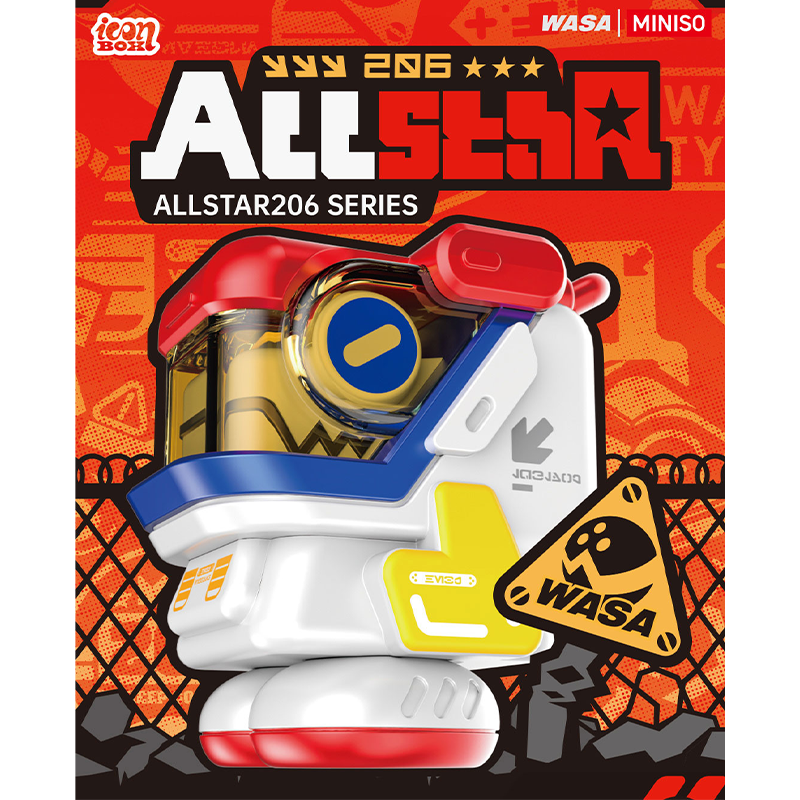 WASA龙 Allstar206群星龙系列iconbox手办盲盒