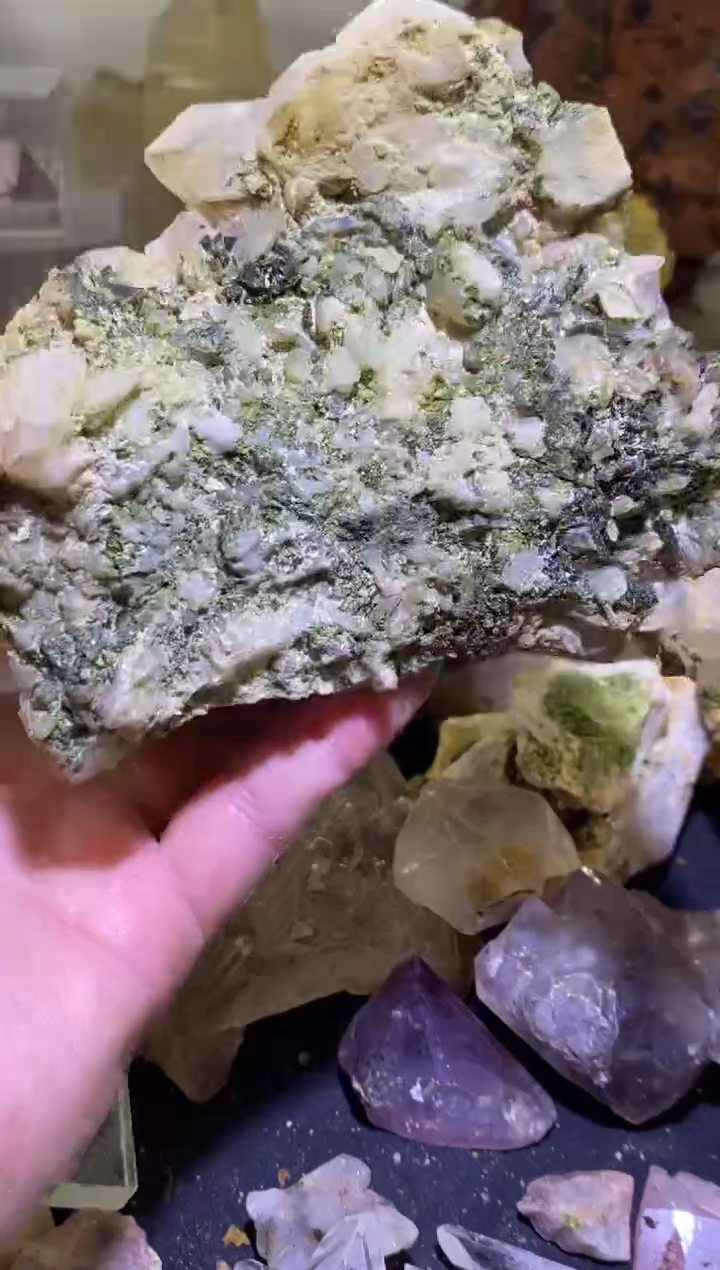 未镶嵌珠宝半成品水晶37号835g四川超七花园水晶