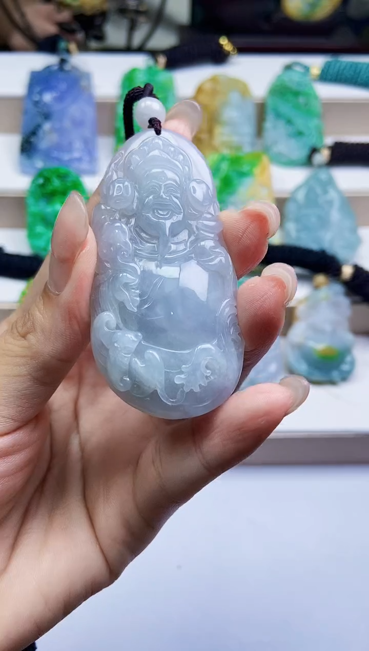 颈饰未镶嵌翡翠翡翠A货