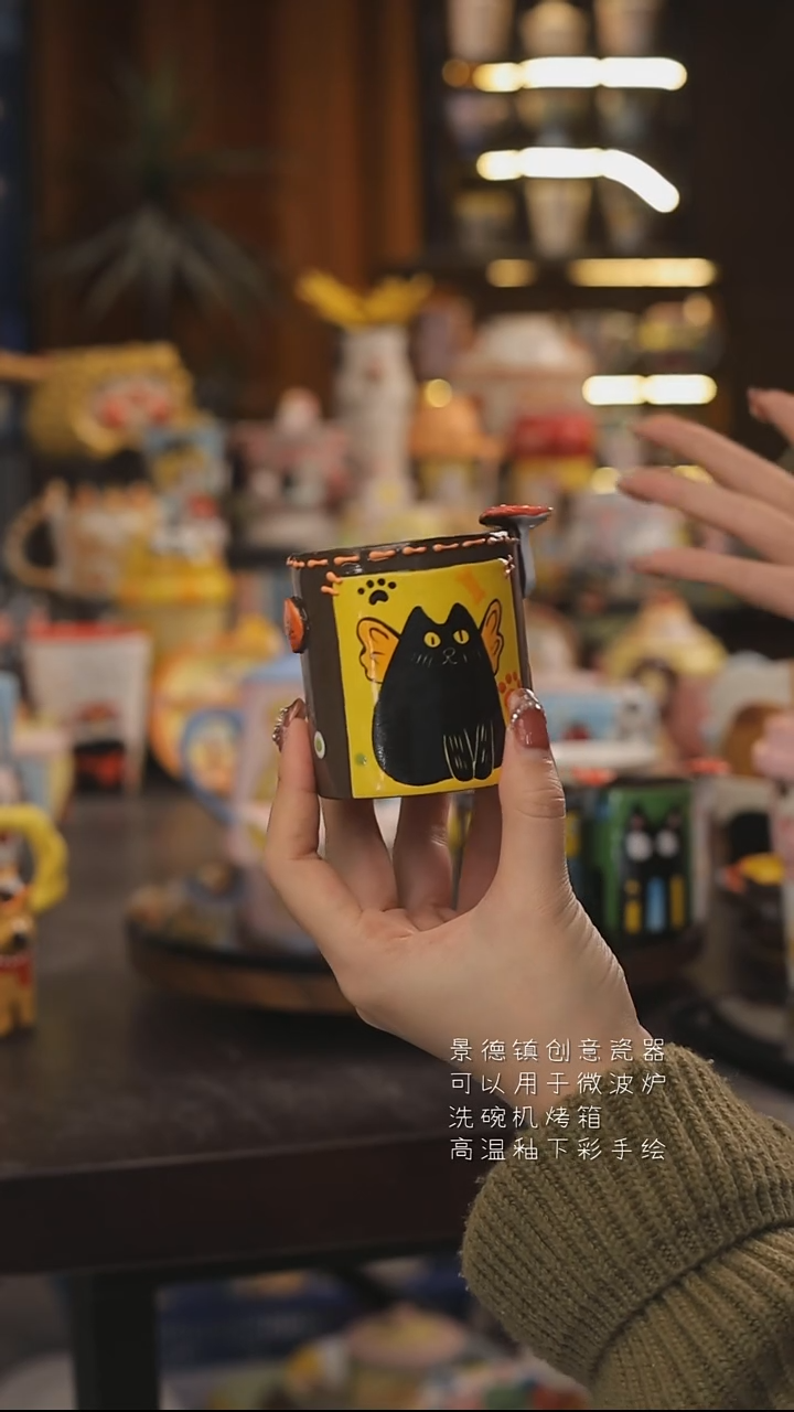 景德镇釉下彩绘设计师款式陶瓷