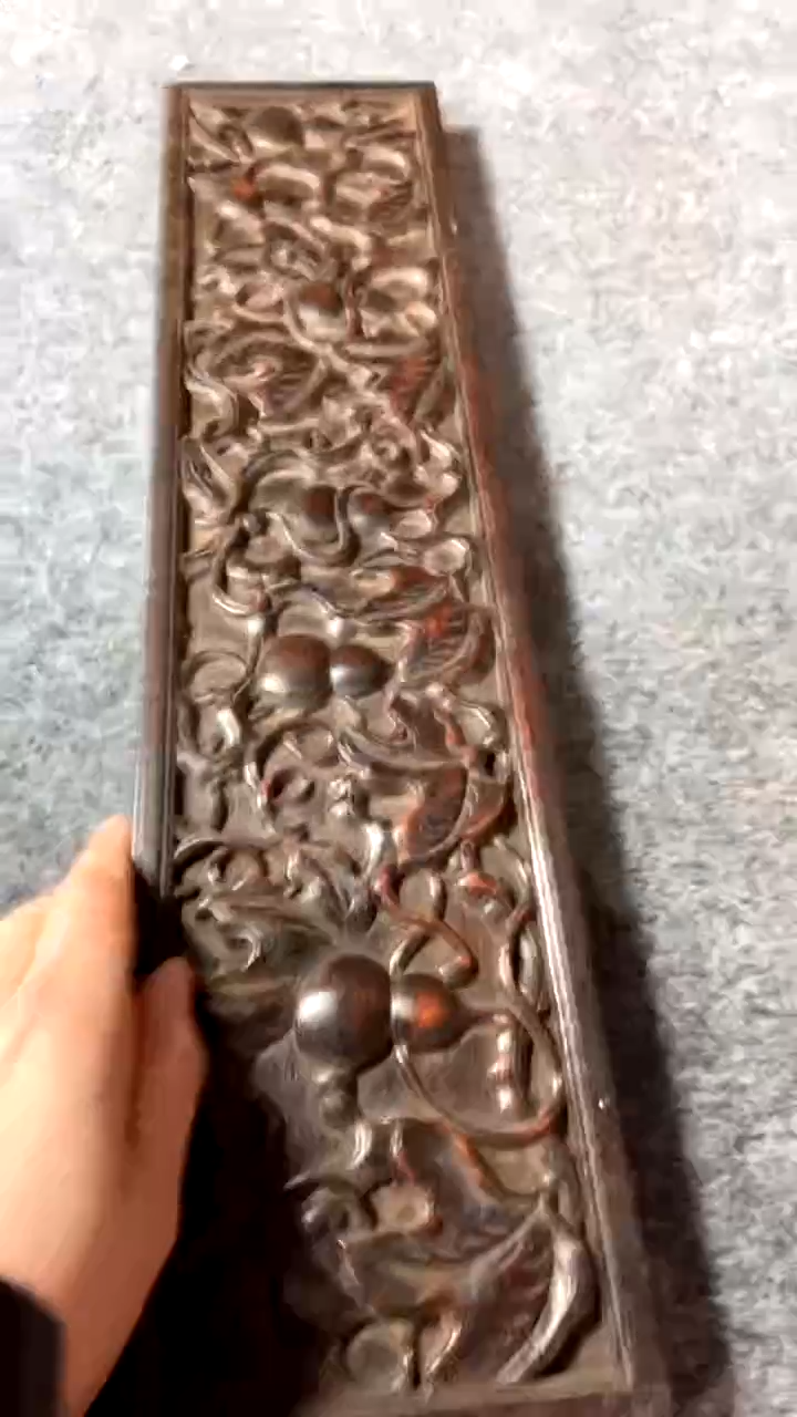 【闪购商品】木A602紫檀雕刻一直播间为准