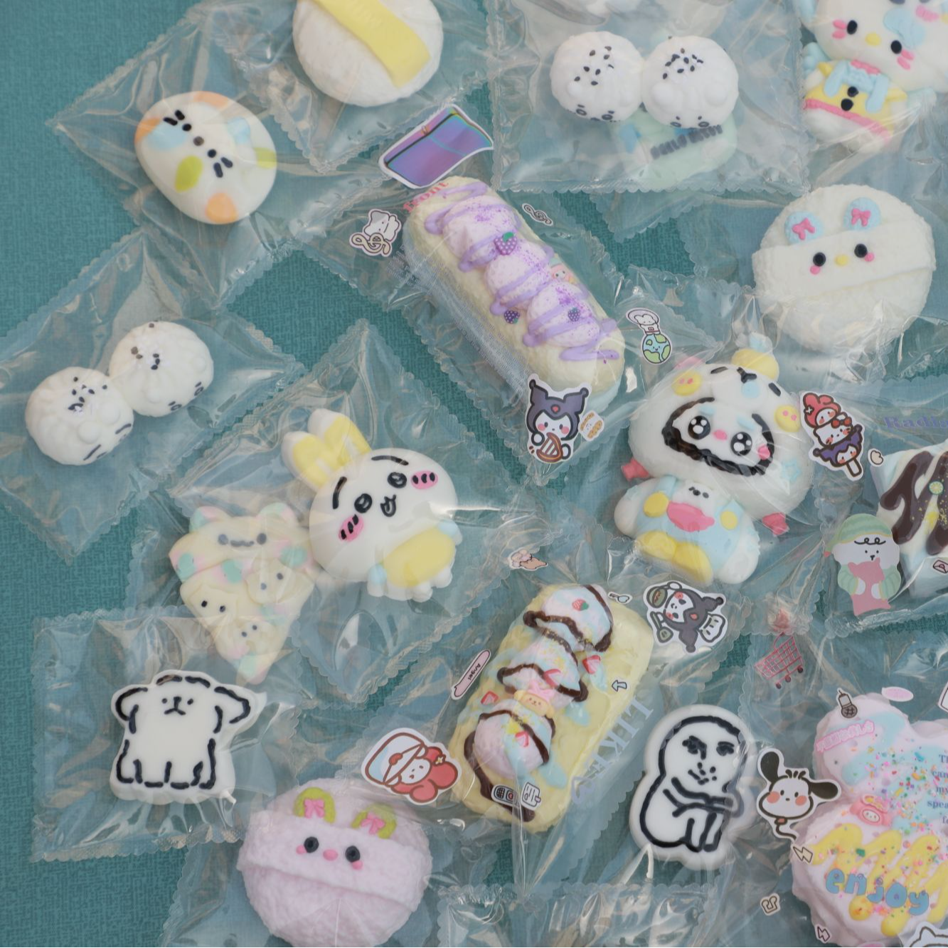 食品级硅胶手绘捏捏  (看清瑕疵！No退No换！）