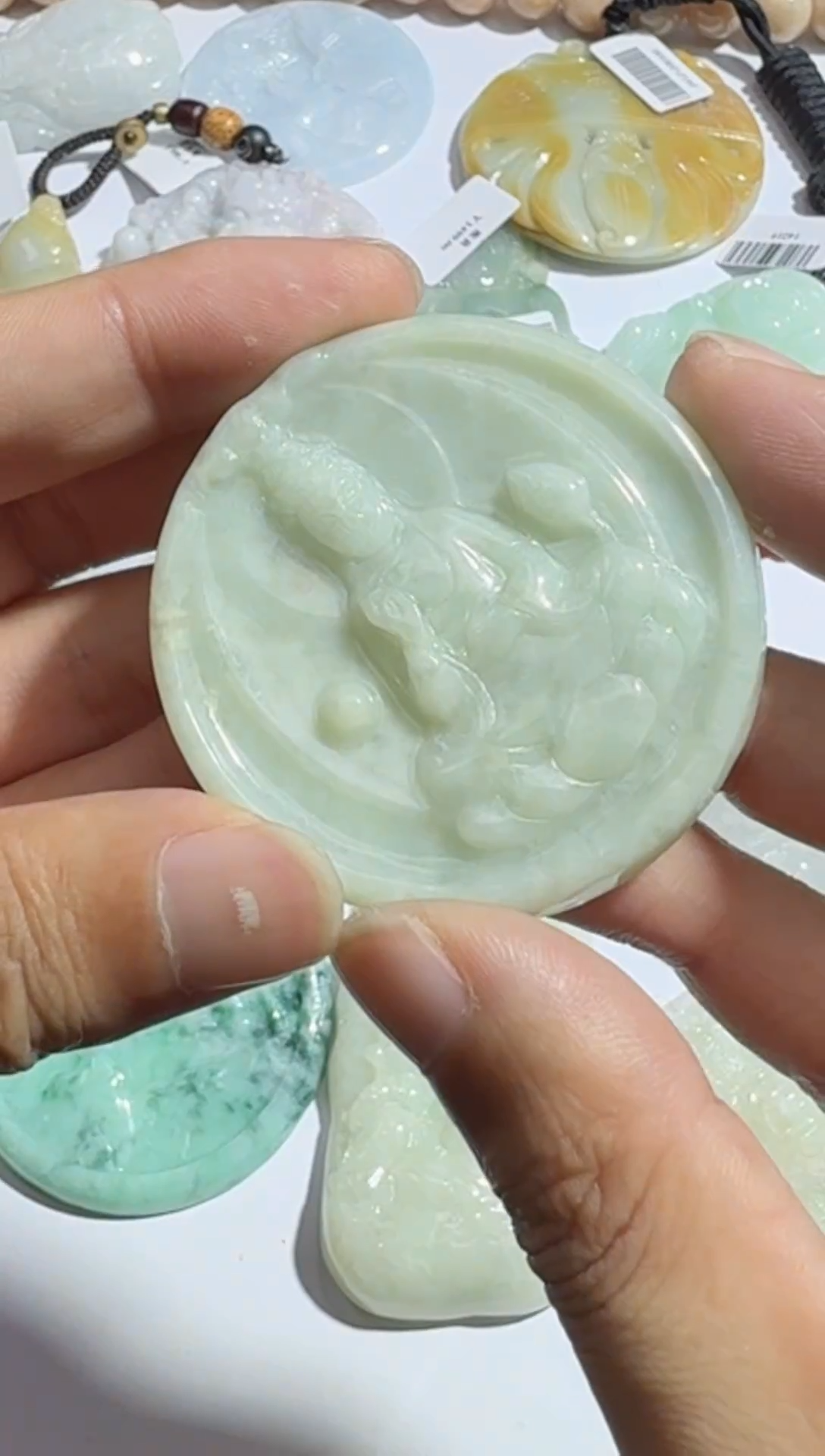 【闪购商品】翡翠吊坠(不含链)未镶嵌00017056