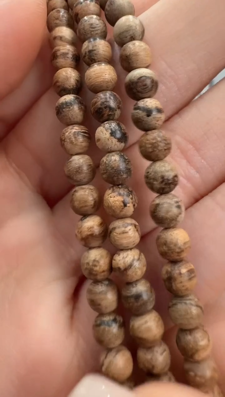 【闪购商品】沉香手串P圆珠长串一条4MM