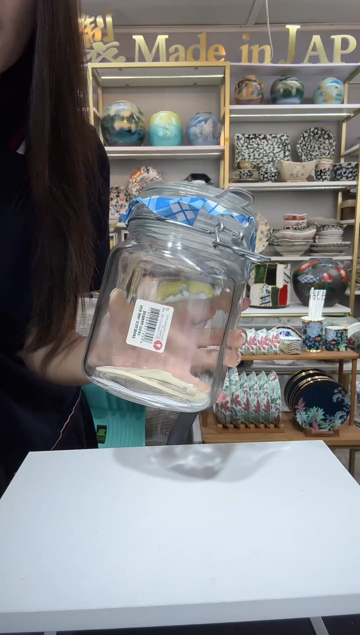 陶瓷密封罐一只装大