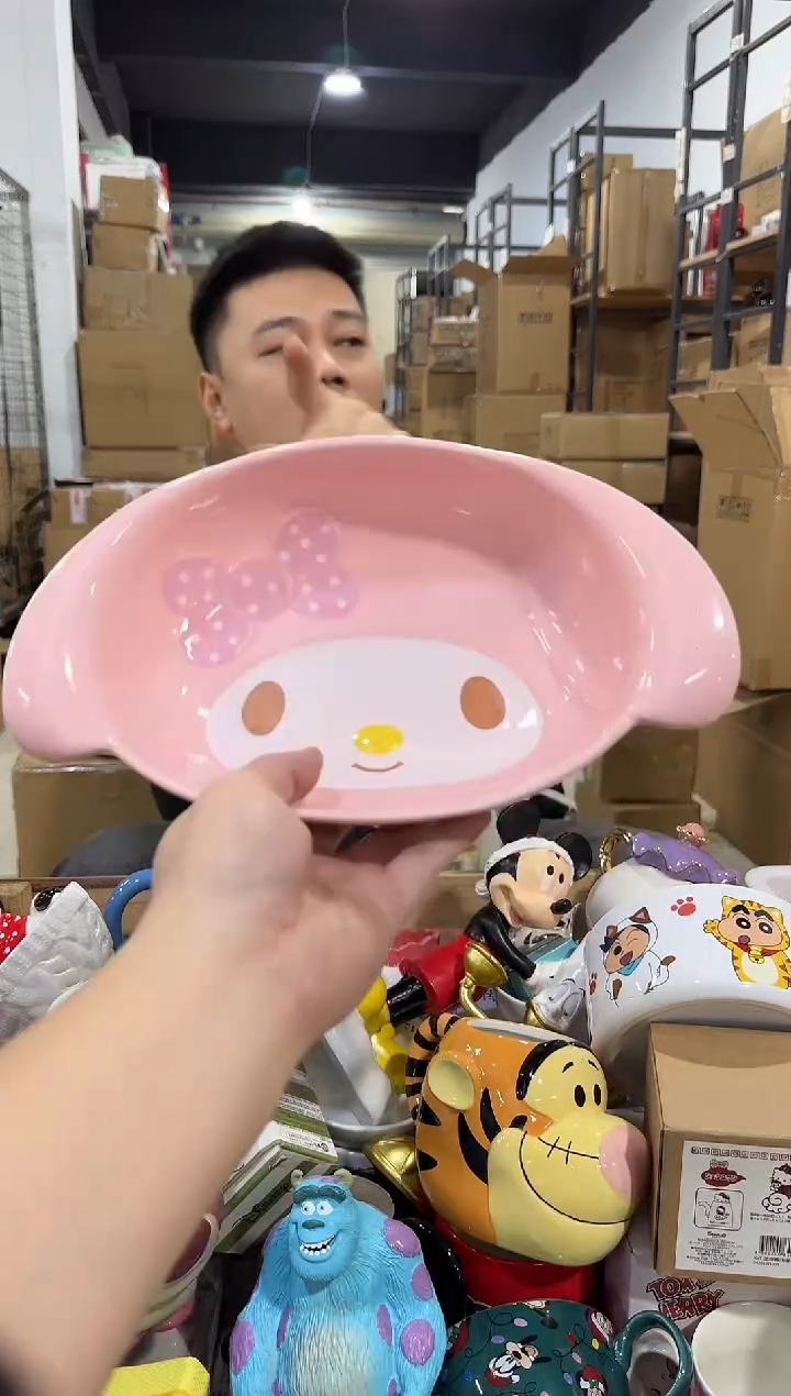 瓷片B款大号美乐蒂深碗