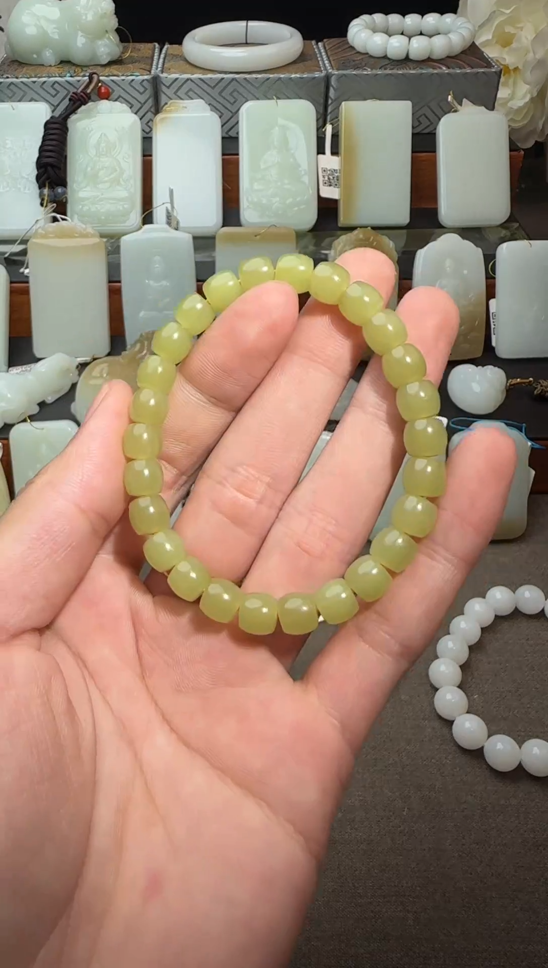 【闪购商品】和田玉手链未镶嵌和田玉手串