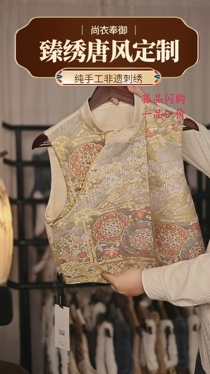 【闪购商品】织绣20.四季款织金宝相花