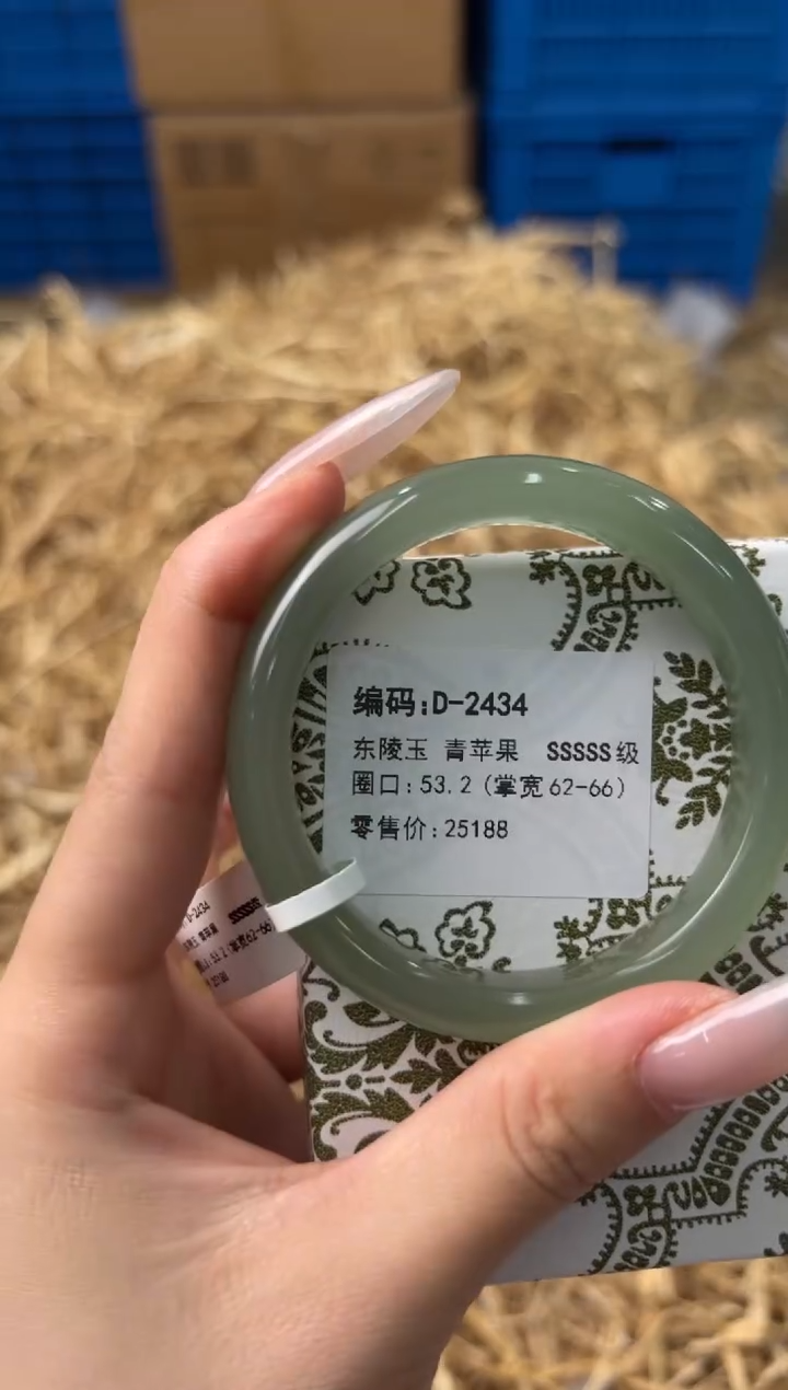 未镶嵌手镯石英质玉D-2434
