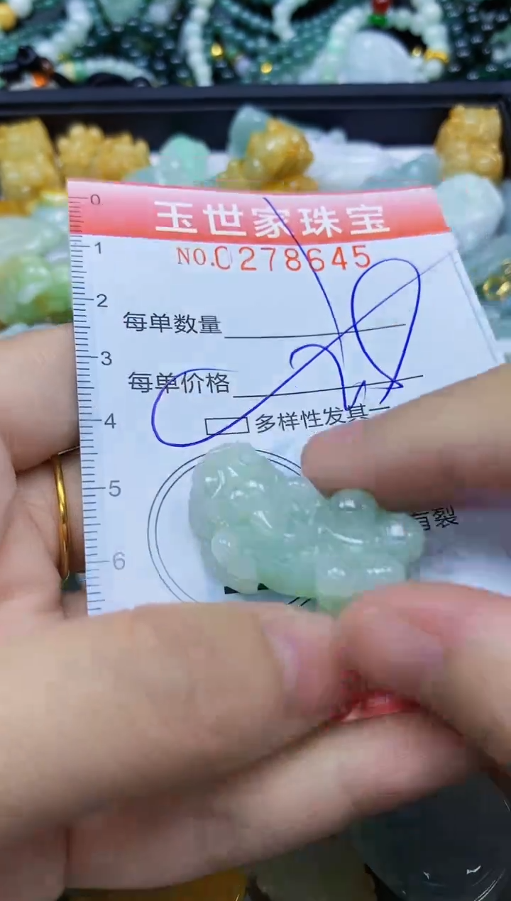 翡翠未镶嵌颈饰闪购0278645多样性发其一
