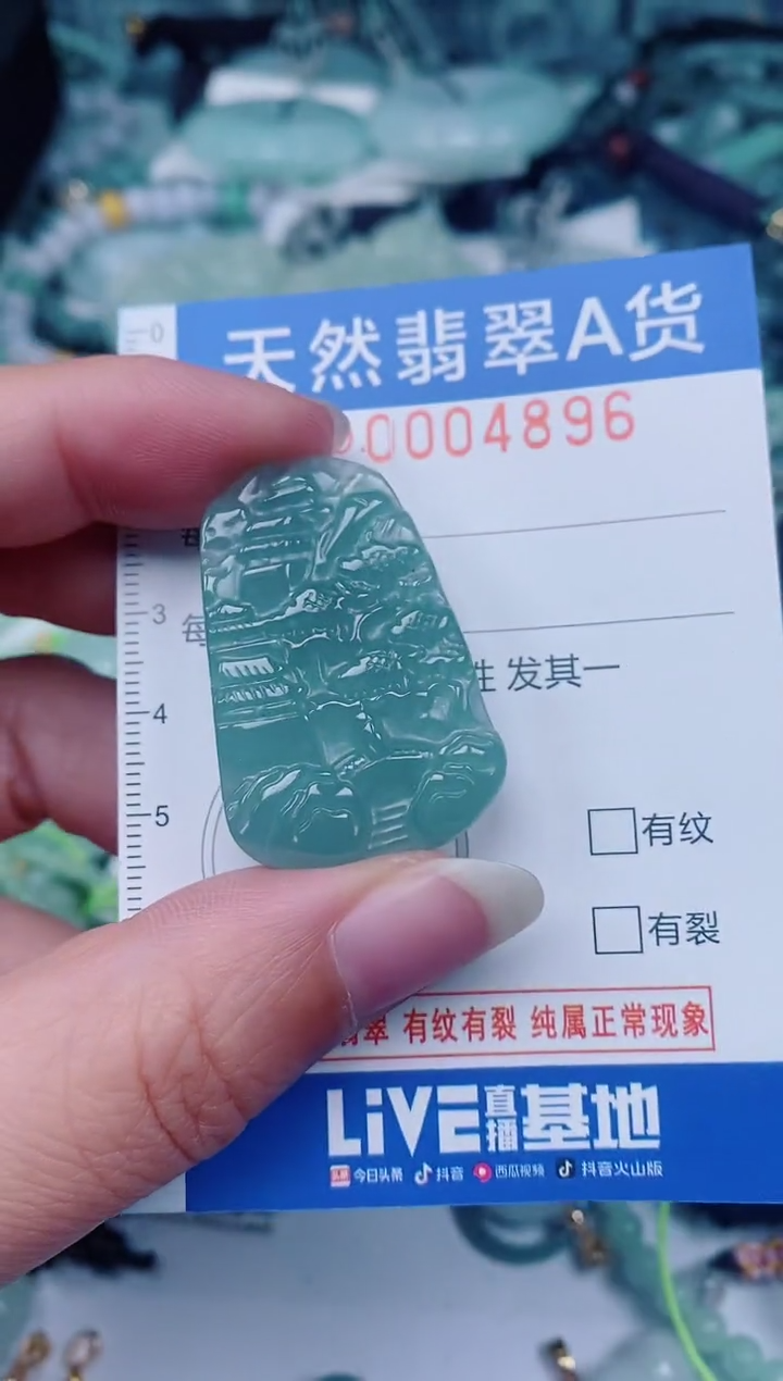 颈饰未镶嵌翡翠00004896