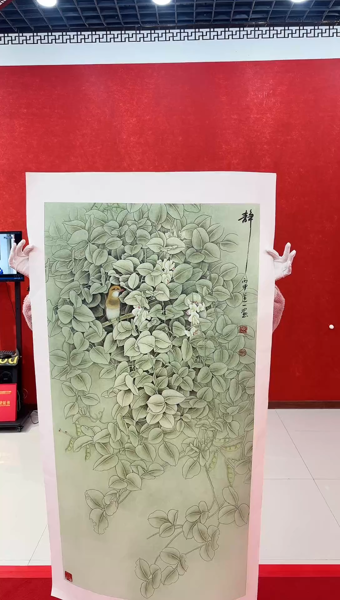 【闪购商品】国画国画道一老师手绘作品D75