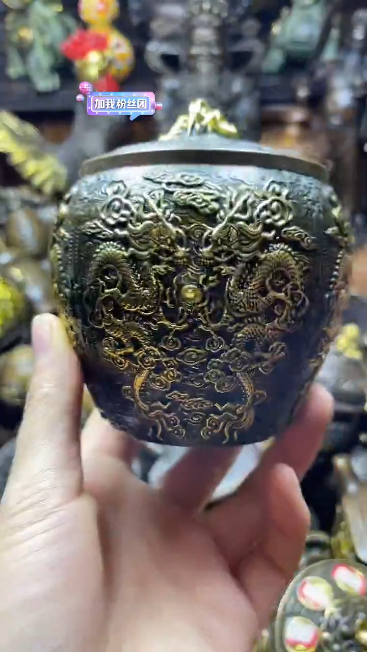 闪购链接，点击下单，有运费险，铜摆件