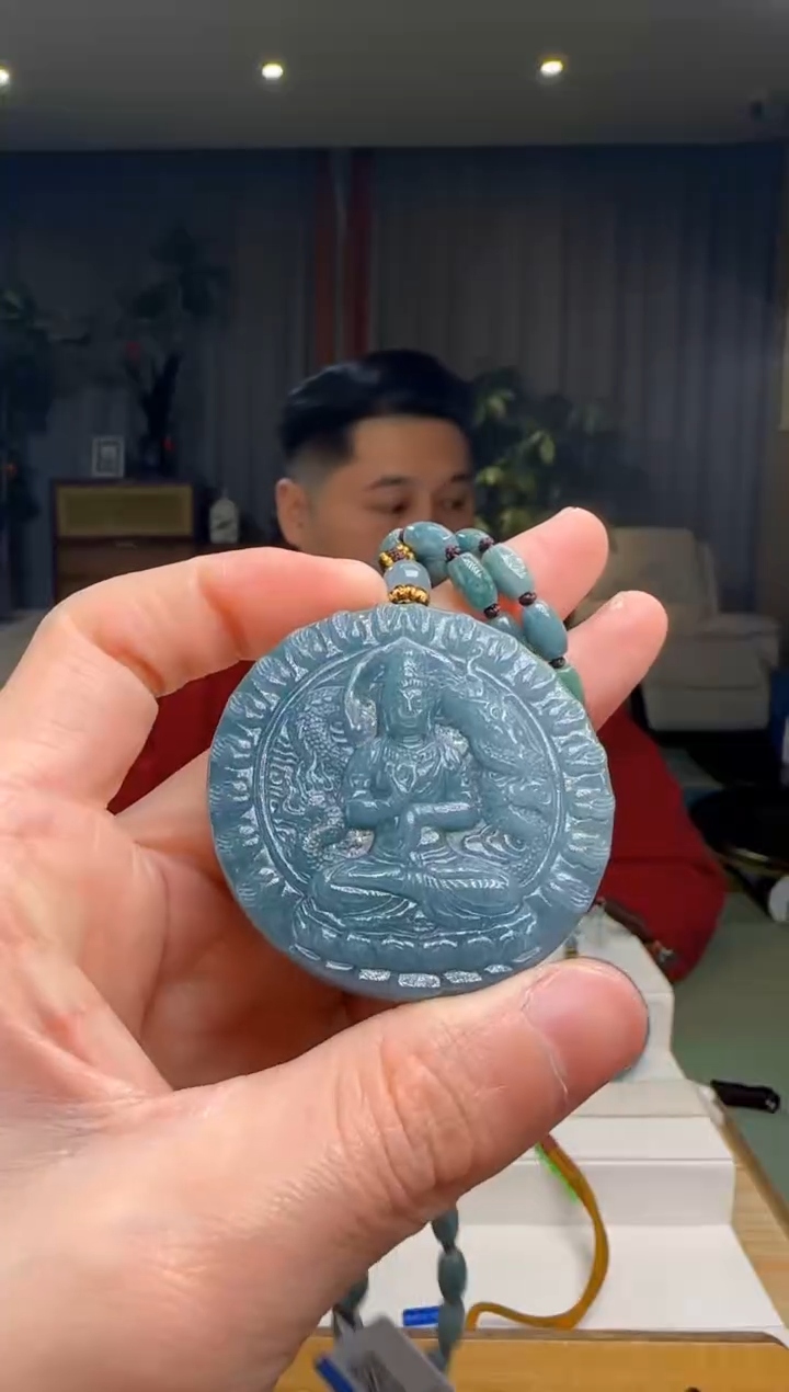 【闪购商品】翡翠吊坠(赠链)未镶嵌多样性发一DY@@60B7J11765K