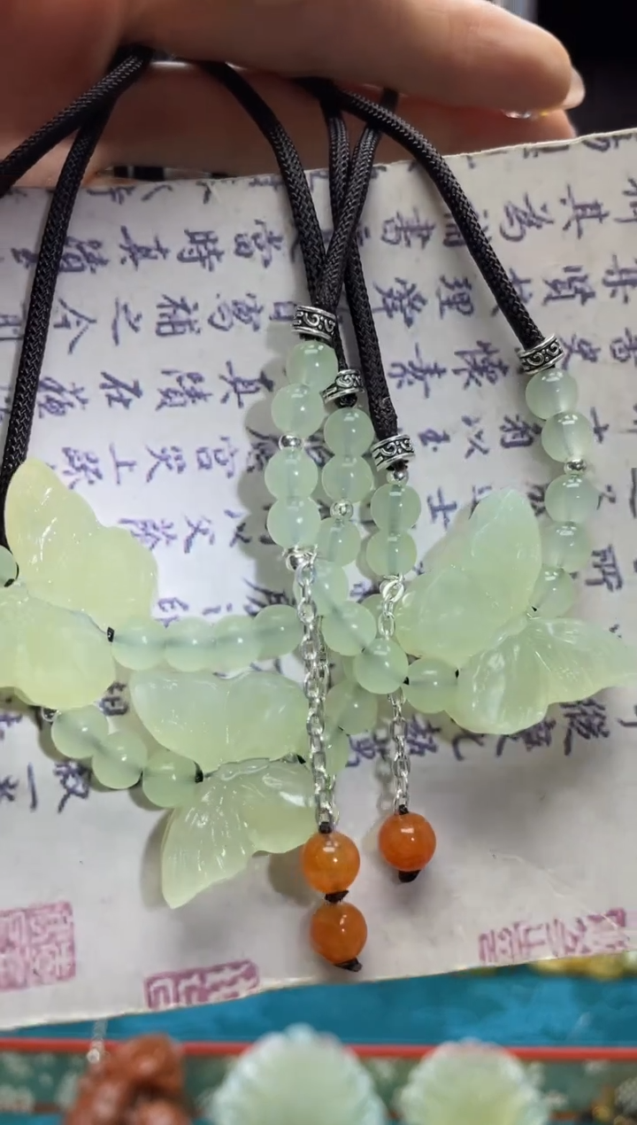 未镶嵌岫玉吊坠多样性发*货拍一发一