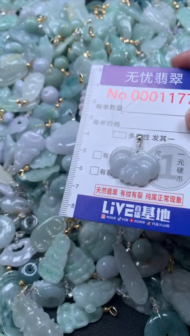 颈饰未镶嵌翡翠1177