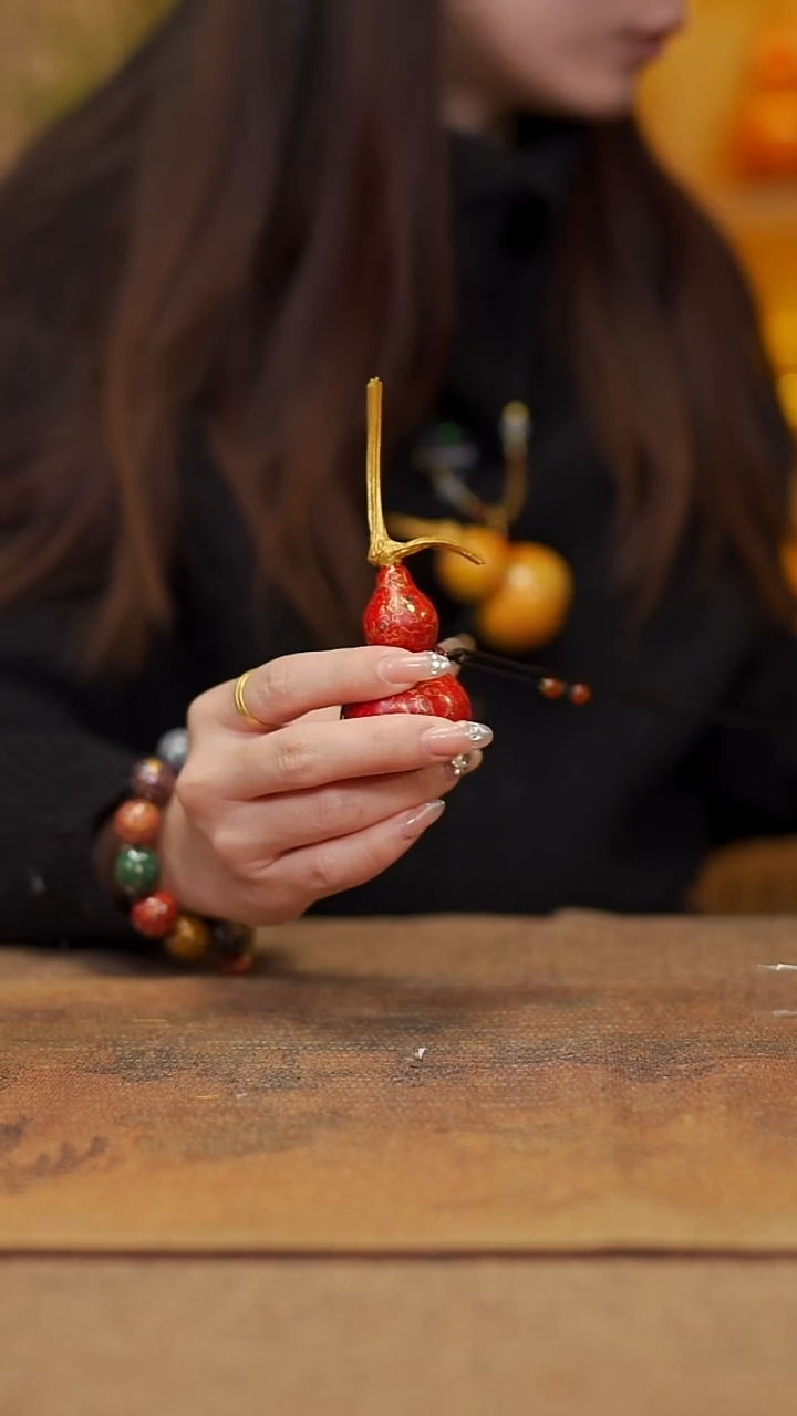 【闪购商品】297宴禾堂大漆脖挂葫芦138