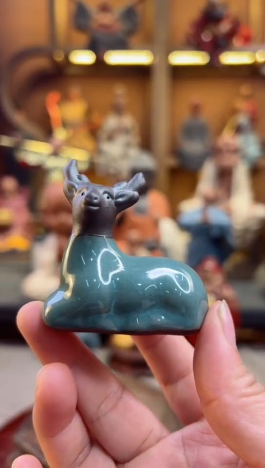 紫砂茶宠器闵茶宠摆件