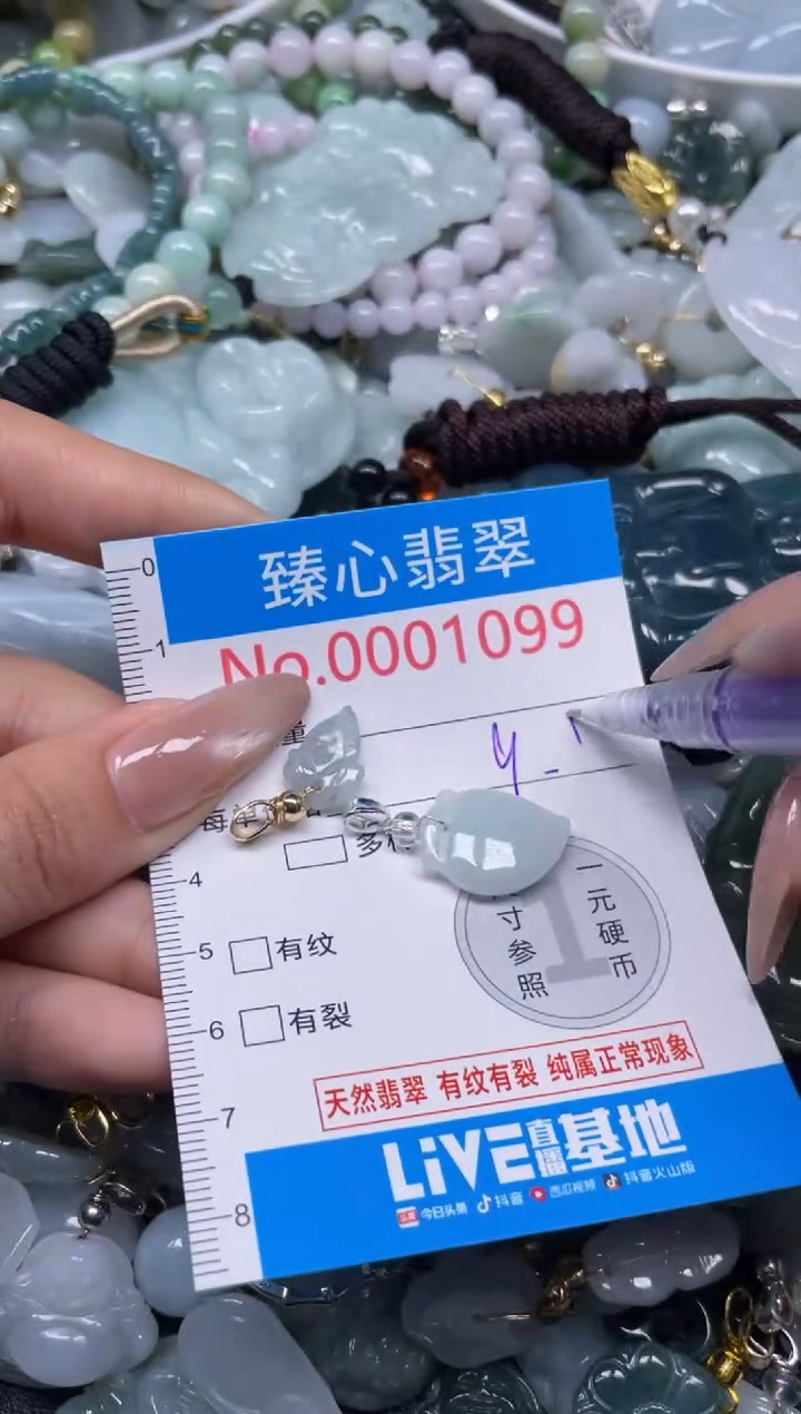 颈饰未镶嵌翡翠1099