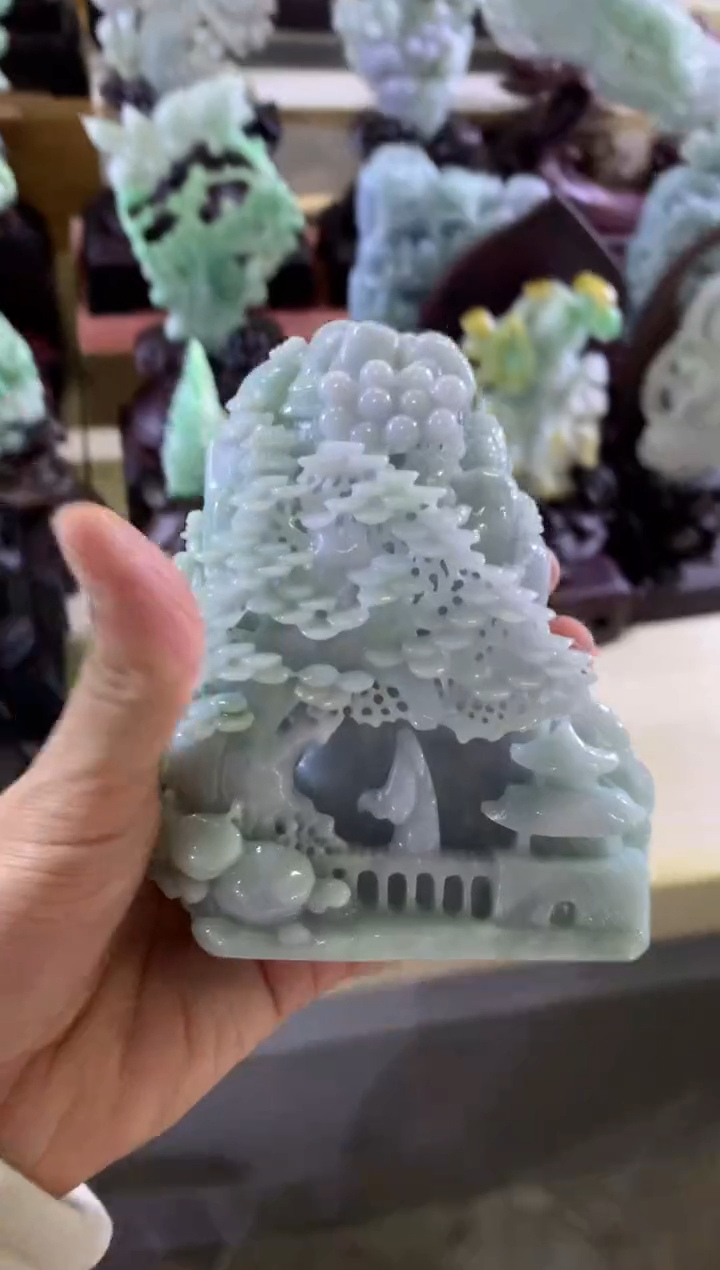 【闪购商品】翡翠摆件未镶嵌翡翠摆件