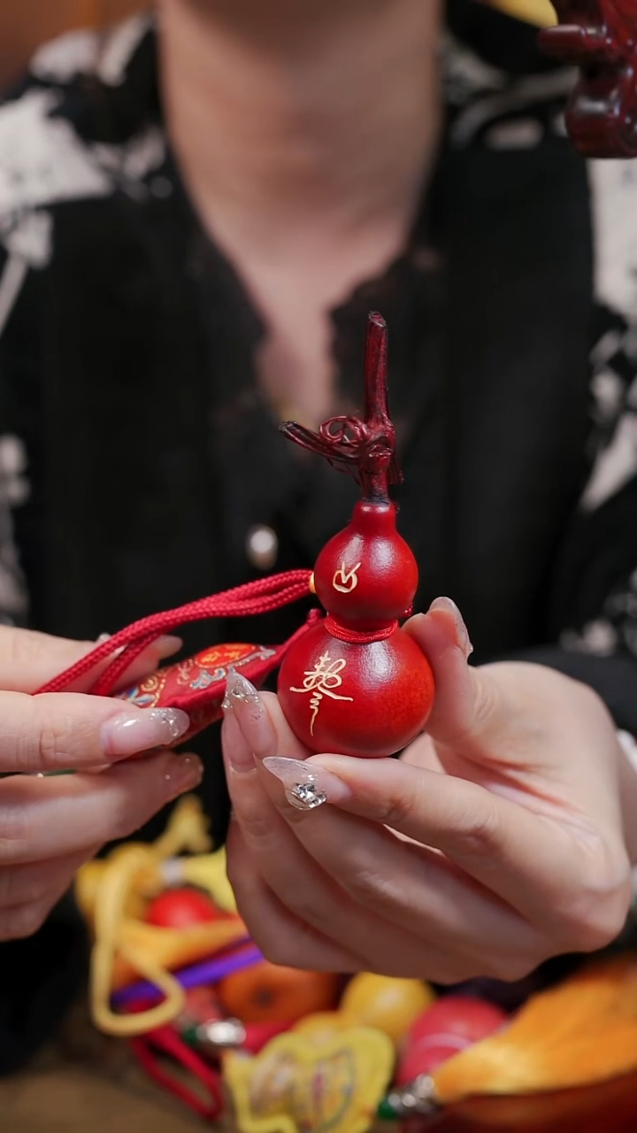 466漆艺工艺小葫芦19.9